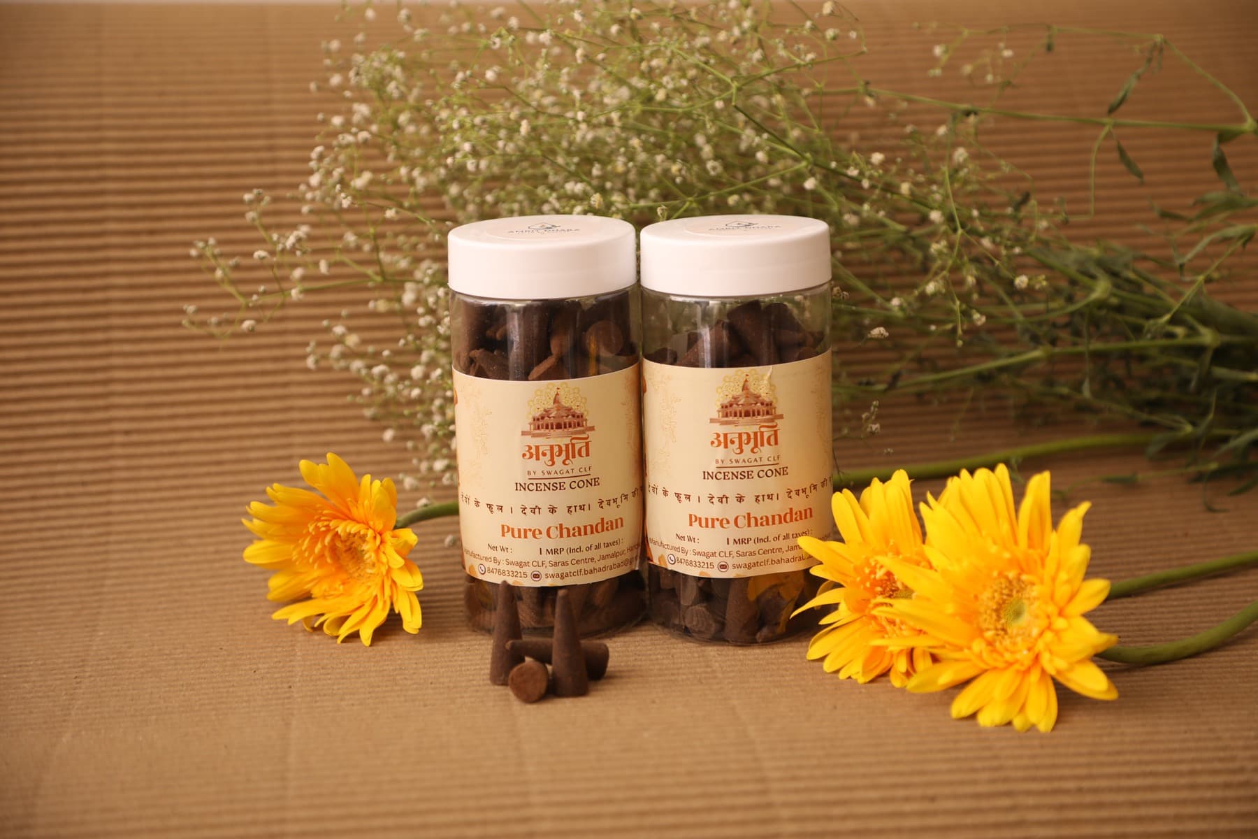 Pure Chandan Incense Cones